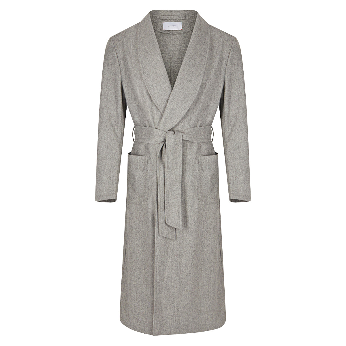 Terrace Grey Flannel Lounge Gown