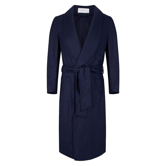 Cotswold Blue Flannel Lounge Gown