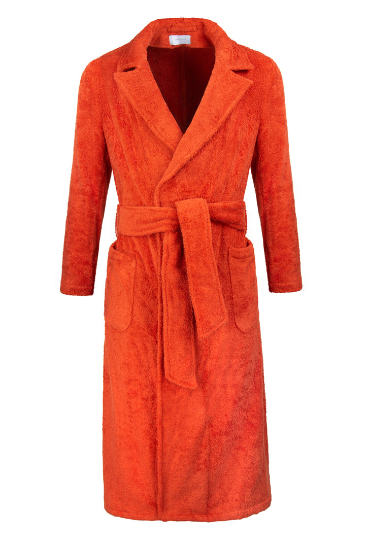 Seville Orange Towelling Resort Gown