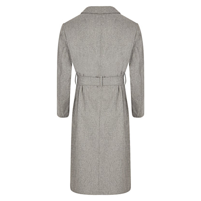 Terrace Grey Flannel Lounge Gown